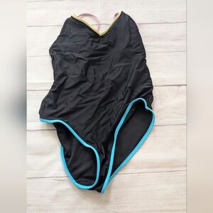 Endless Waves One Piece Black Swimsuit. Size Small • Flaw•